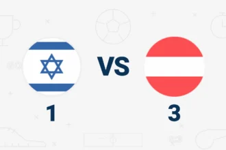 ישראל נגד אוסטריה 1-3