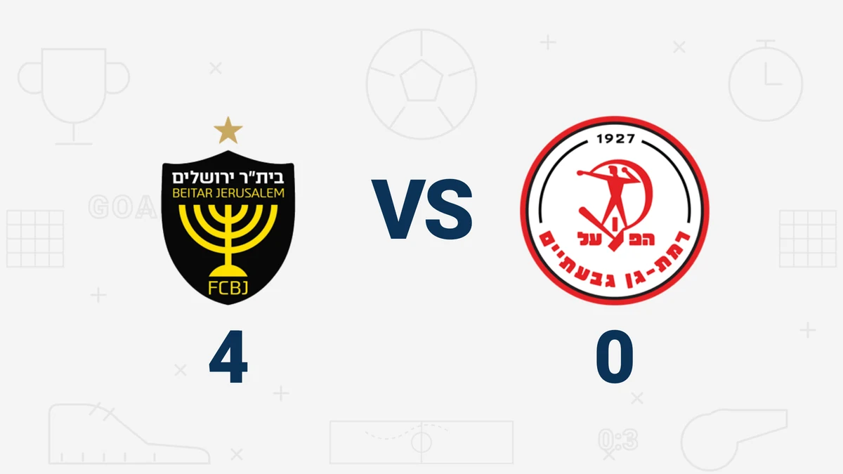 הפועל רמת גן מול בית״ר ירושלים 0-4, ליגת העל, מחזור 6